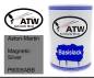 Preview: Aston-Martin, Magnetic Silver, P6005ABB: 500ml Lackdose, von ATW Autoteile West.